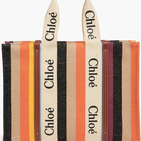 Large Woody Stripe Chloe Brand New With Tag - Picture 2 of 5